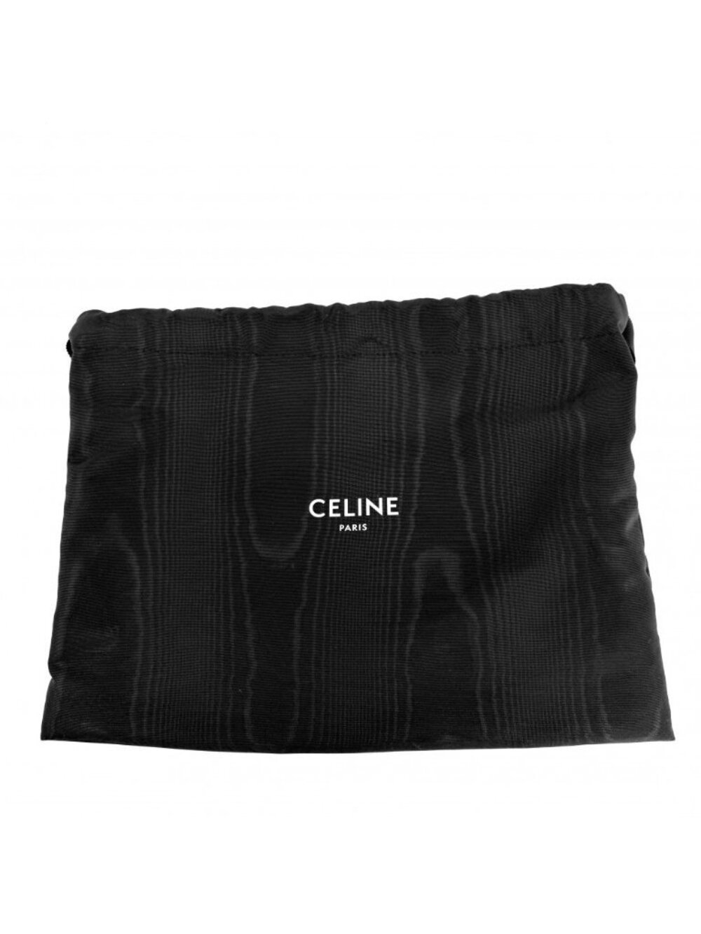 Celine Shoulder Bag Mini Victoire Triomphe Leather Black Gold - Picture 9 of 9